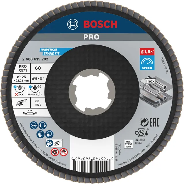 bosch-accessories-gewinkelte-f-cherschleifscheibe-x571-best-for-metal-x-lock-125 image 1