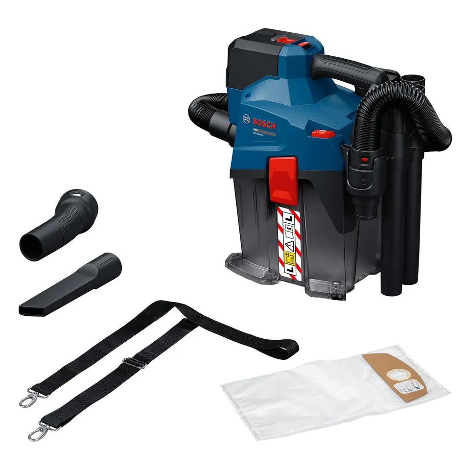 bosch-pro-18v-system-akku-trockensauger-gas18v-6ls-staubklasse-l-inkl-flexiblem- image 1