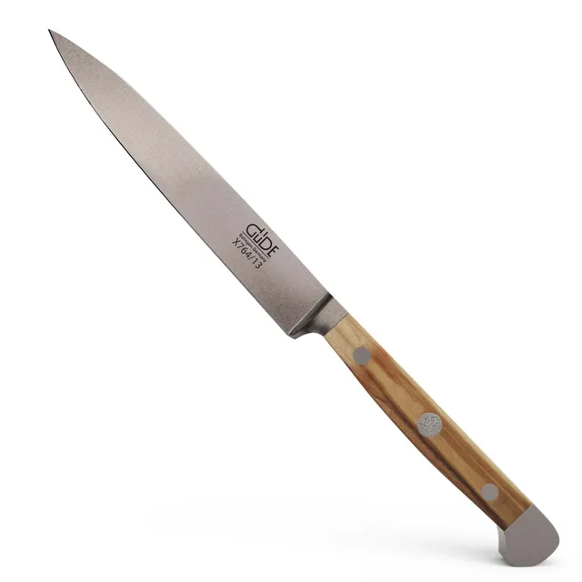 g-de-alpha-olive-spickmesser-13-cm-geschmiedet-doppelkropf-olivenholgriff-handma image 1