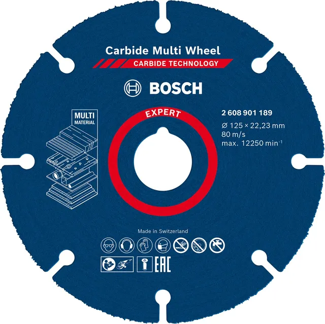 bosch-expert-trennscheibensatz-2-608-901-189-f-r-winkelschleifer-carbide-technol image 1