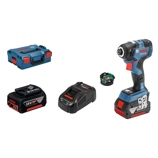 bosch-professional-18v-system-gdr-18v-200-c-akku-drehschlagschrauber-set-b-rsten image 1