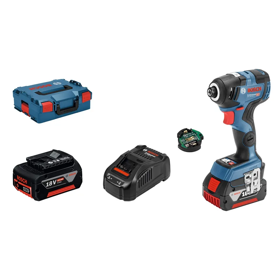 bosch-professional-18v-system-gdr-18v-200-c-akku-drehschlagschrauber-set-b-rsten image 1