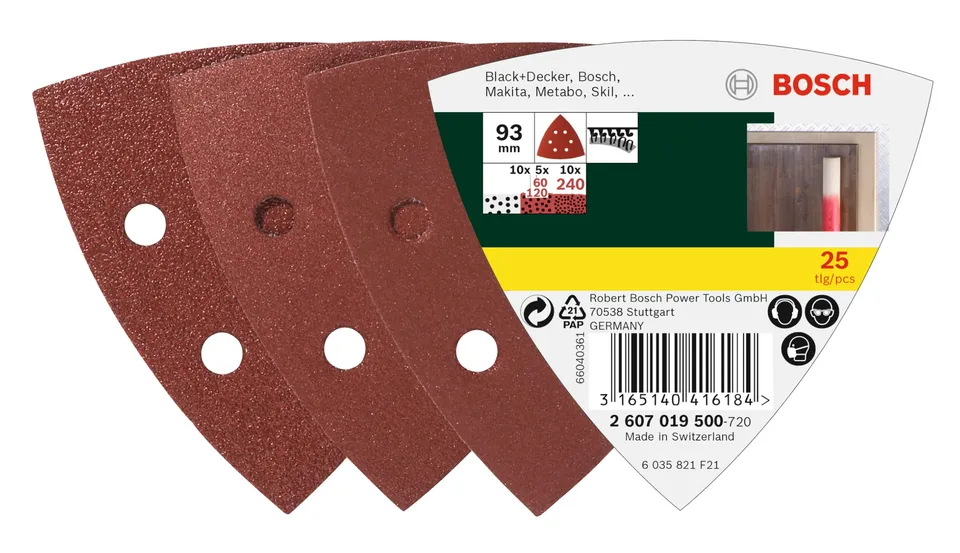 bosch-25-teiliges-schleifblatt-set-f-r-deltaschleifer-k-rnung-60-120-240-6-l-che image 1