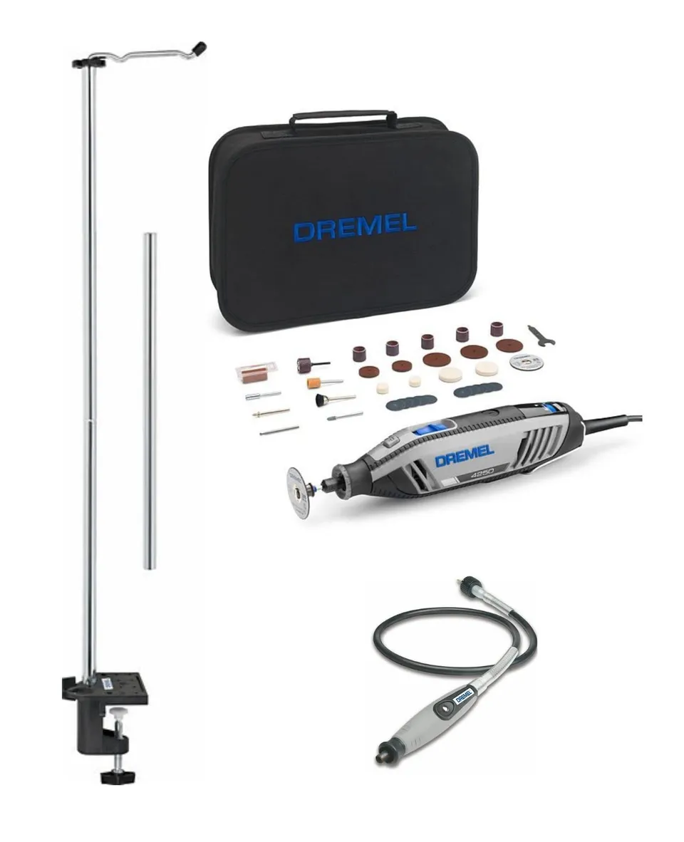 dremel-4250-rotationswerkzeug-set-175-w-mit-35-zubeh-rteilen-flex-shaft-225-und- image 1