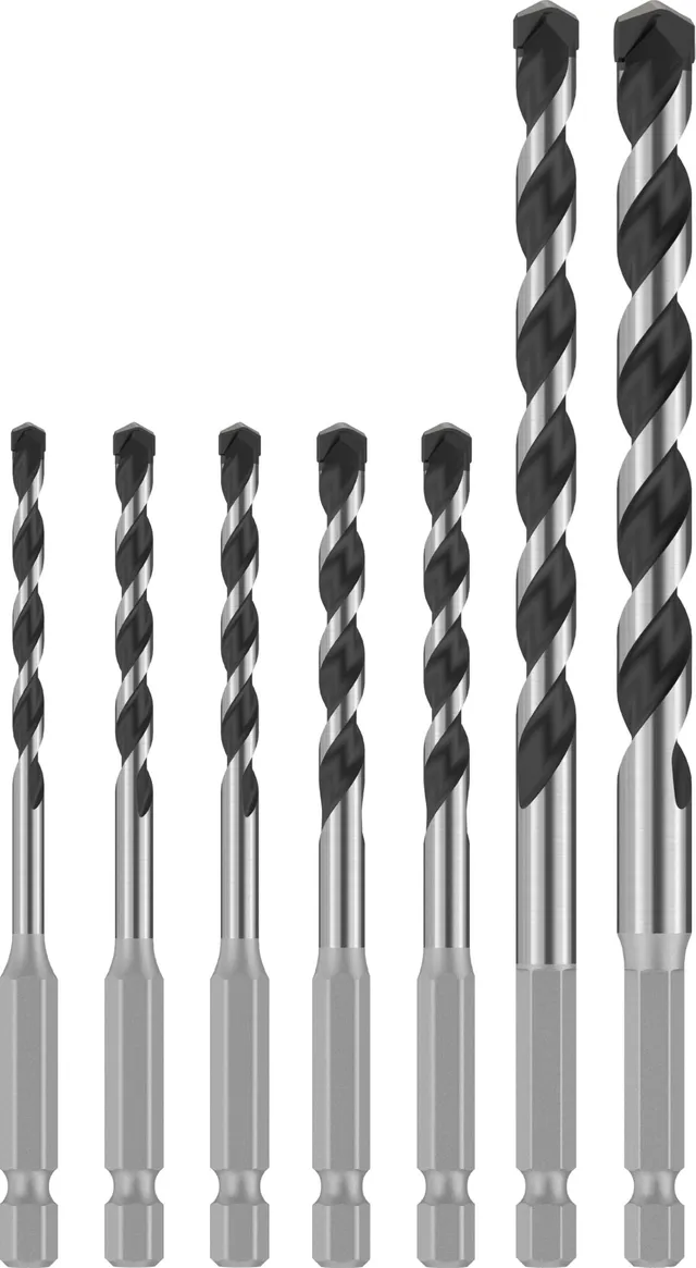bosch-professional-pro-hex-5-bohrer-set-7-teilig-4x100-5x100-6x100-8x150-10x150- image 1