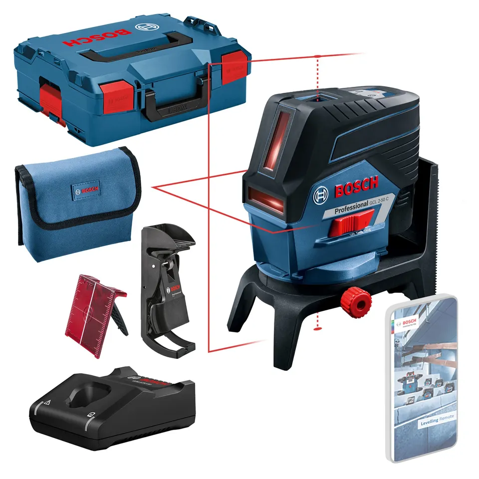 bosch-professional-12v-system-kreuzlinienlaser-gcl-2-50-c-rote-laserlinien-0-3-m image 1