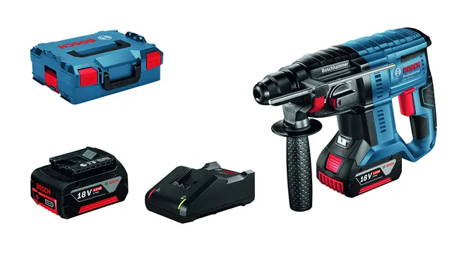 bosch-professional-18v-system-akku-bohrhammer-gbh-18v-20-sds-plus-1-7-j-inkl-2x- image 1