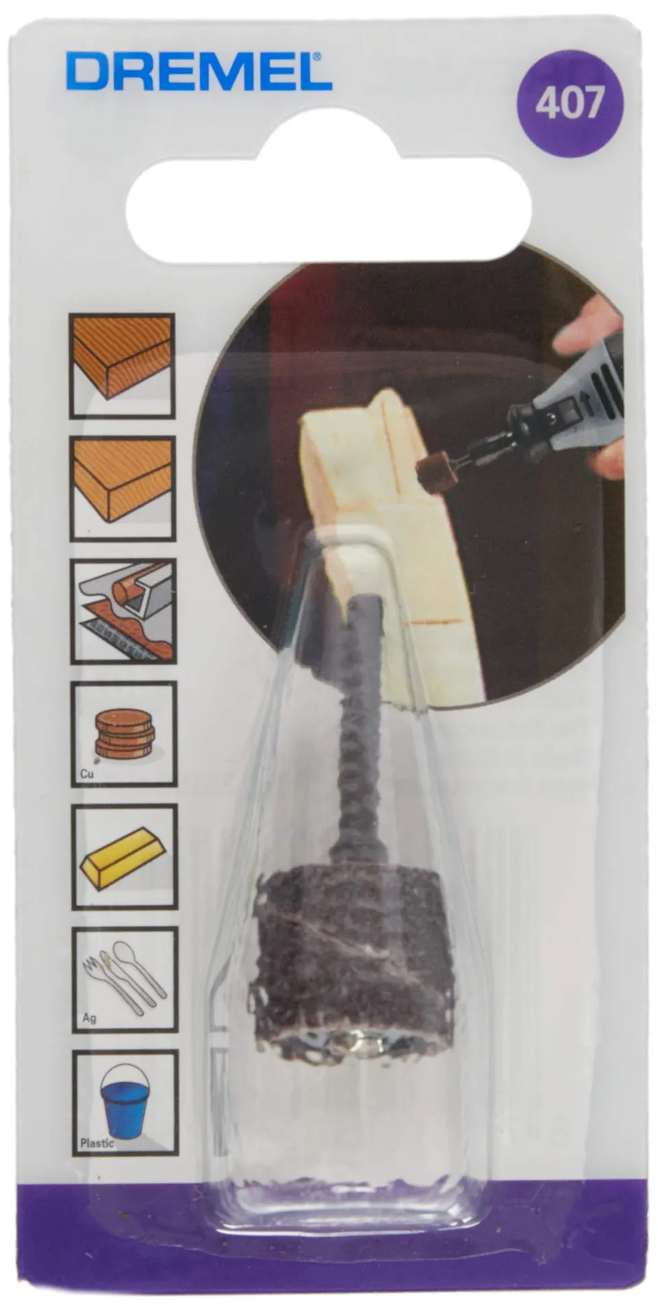 dremel-407-schleifband-mit-schleifdorn-k-rnung-60-13-mm-arbeitsdurchmesser-zubeh image 1