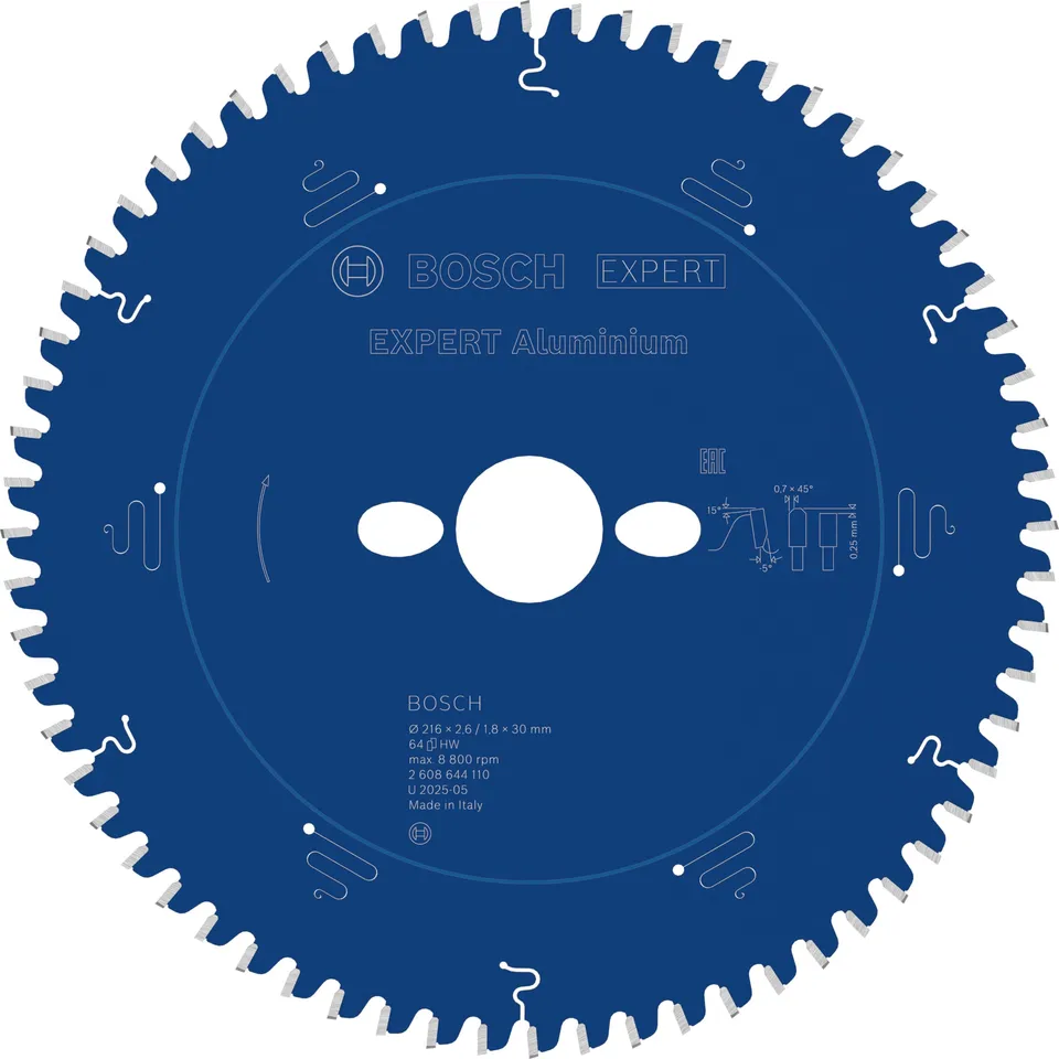 bosch-expert-aluminium-kreiss-geblatt-216-x-30-mm-64-z-hne-carbide-technology-f- image 1