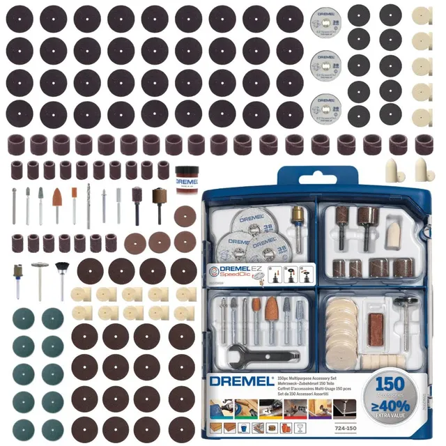 dremel-sc724-ez-speedclic-mehrzweck-zubeh-rset-150-zubeh-rteile-zum-schleifen-sc image 1