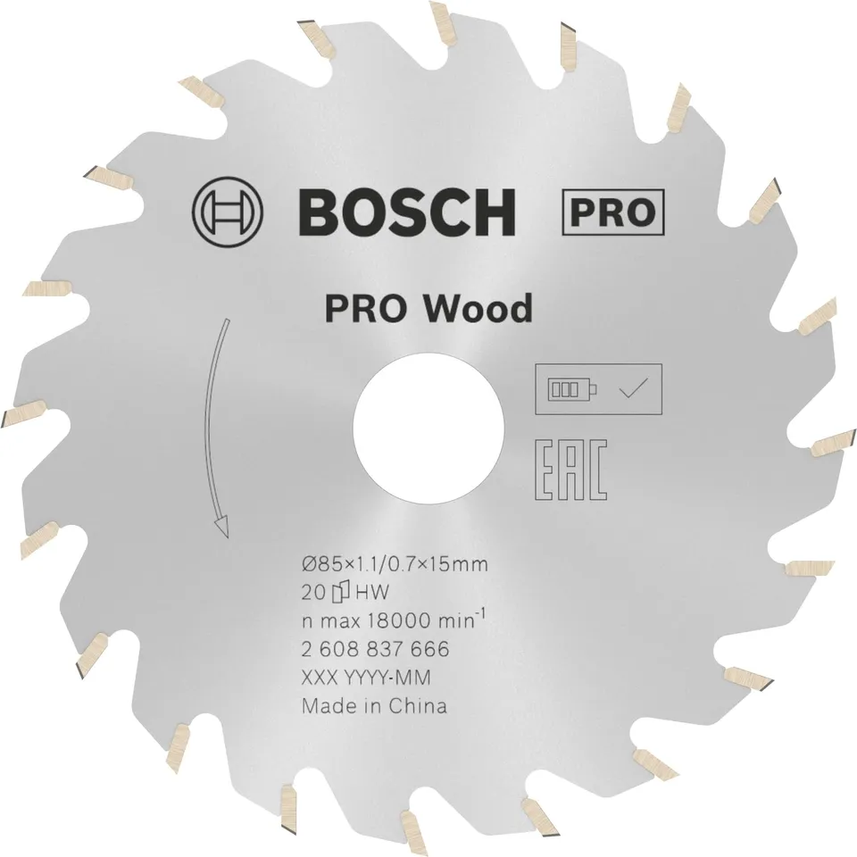 bosch-pro-wood-kreiss-geblatt-85-x-1-1-x-15-mm-f-r-akku-handkreiss-gen-bis-1-3x- image 1