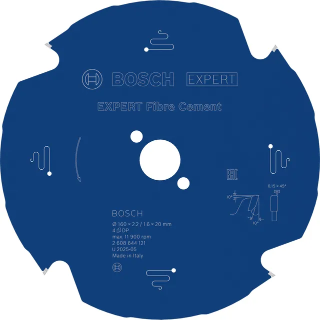 bosch-expert-fibre-cement-kreiss-geblatt-160-x-20-mm-z4-pcd-diamantz-hne-f-r-han image 1