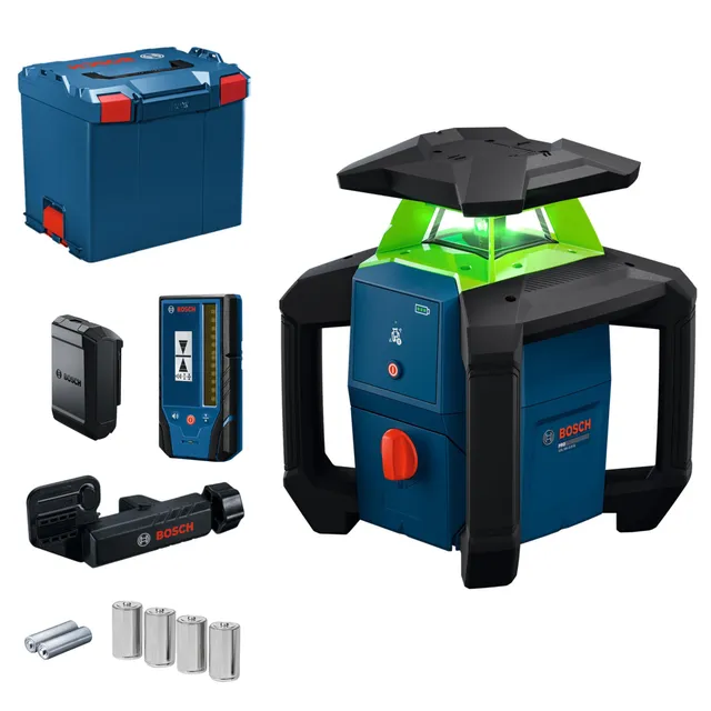 bosch-pro-rotationslaser-grl18v-3-31g-set-ohne-akku-gr-ner-laser-ip66-1-5-mm-30- image 1