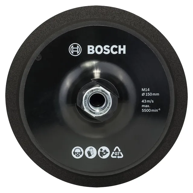 bosch-professional-gummischleifteller-2608612027-150-mm-f-r-polierscheiben-und-s image 1