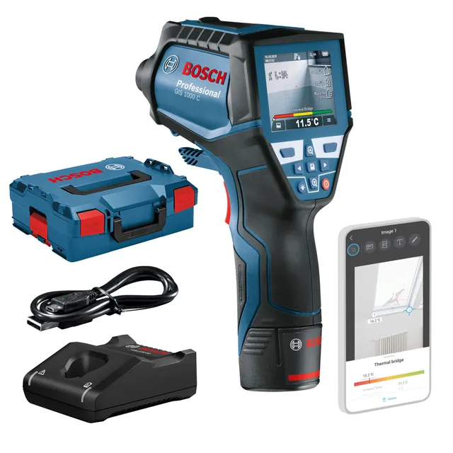 bosch-professional-infrarot-thermometer-gis-1000-c-40-c-bis-1000-c-mit-luftfeuch image 1