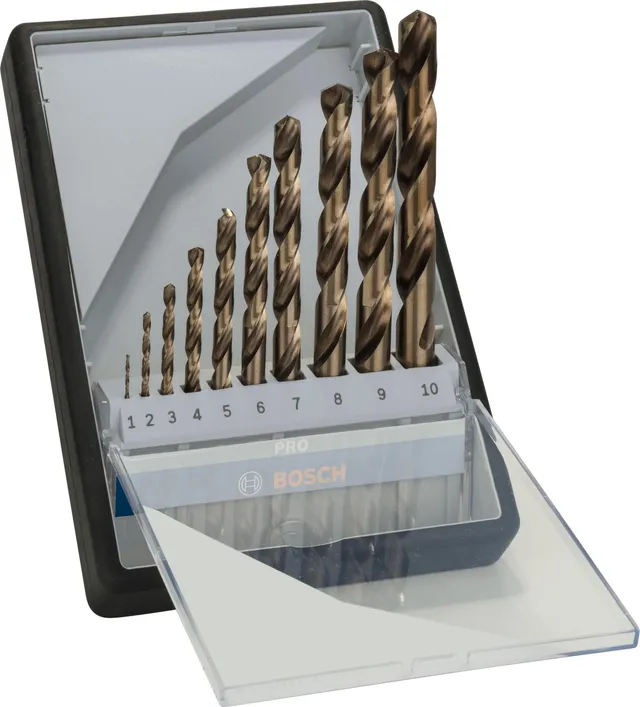 bosch-pro-stainless-steel-hss-co-spiralbohrer-set-10-tlg-1-0-10-0-mm-f-r-stahl-u image 1
