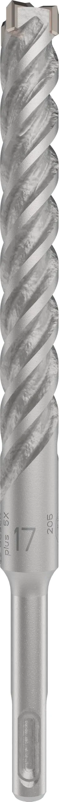 bosch-pro-sds-plus-5x-hammerbohrer-17-mm-4-schneider-f-r-beton-und-stahlbeton image 1