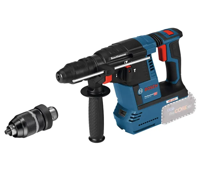 bosch-professional-gbh-18v-26-f-akku-bohrhammer-18v-system-sds-plus-mit-schnellw image 1