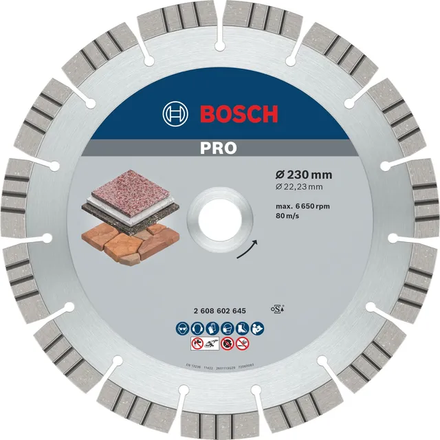 bosch-professional-pro-stone-diamanttrennscheibe-230-x-22-23-mm-f-r-gro-e-winkel image 1