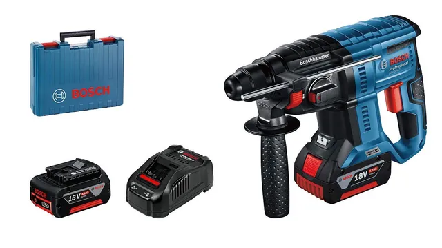 bosch-professional-gbh-18v-21-akku-bohrhammer-18v-system-bohren-hammerbohren-mei image 1