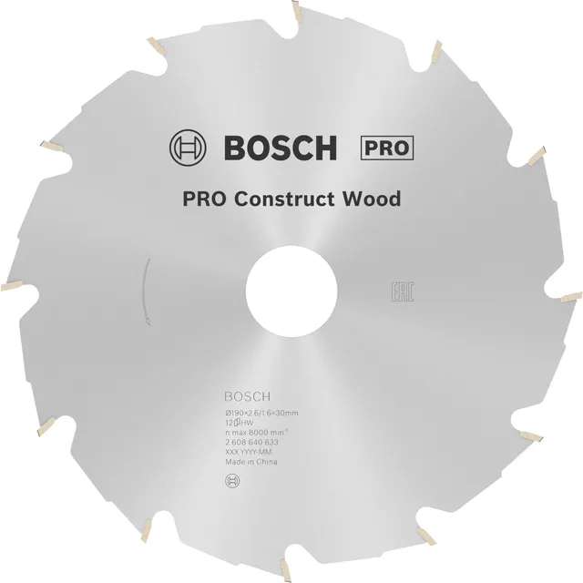 bosch-professional-kreiss-geblatt-construct-wood-190-x-30-x-2-6-mm-12-z-hne-f-r- image 1