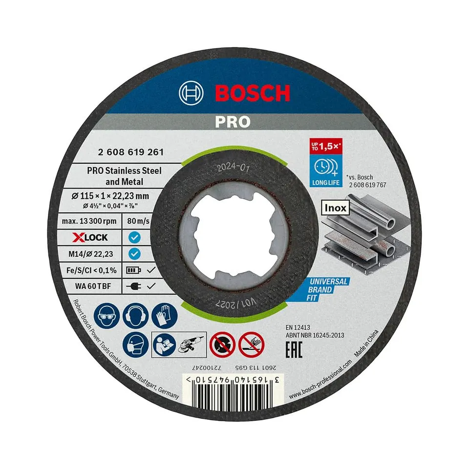 bosch-professional-gerade-trennscheibe-standard-for-inox-x-lock-115-mm-bohrung-2 image 1