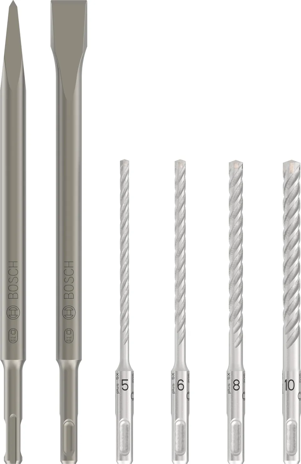 bosch-accessories-6-teiliges-sds-plus-5-hammerbohrer-mei-el-set-f-r-beton-mauerw image 1