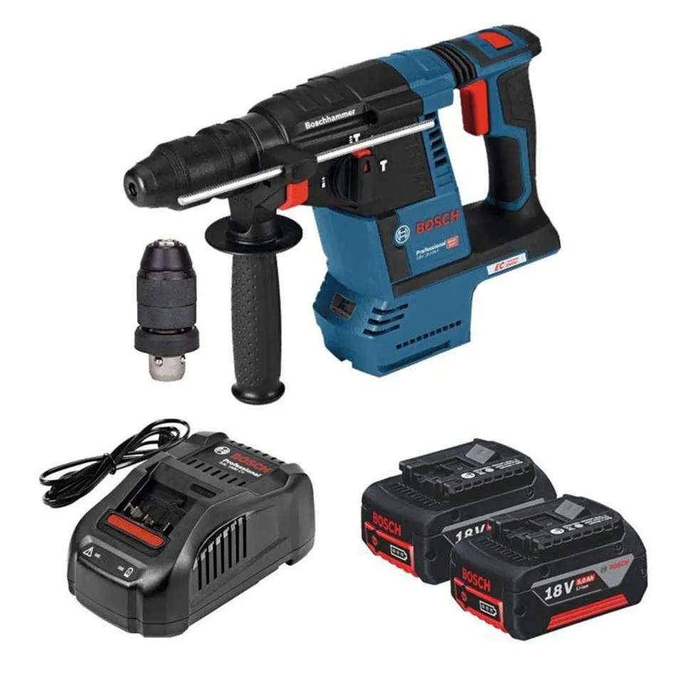 bosch-professional-18v-system-akku-bohrhammer-gbh-18v-26-f-inkl-2x-6-0-ah-akkus- image 1