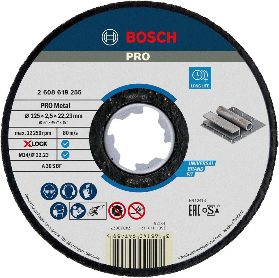 bosch-professional-gerade-trennscheibe-expert-for-metal-x-lock-125-mm-22-23-mm-b image 1