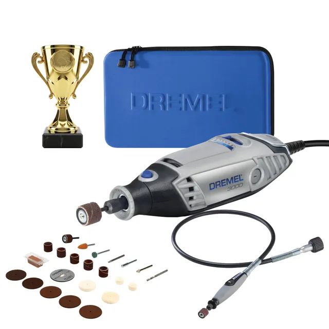 dremel-3000-champion-multifunktionswerkzeug-sonderedition-mit-130-w-motor-25-zub image 1