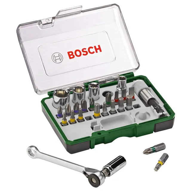 bosch-27-teiliges-schrauberbit-und-ratschen-set-ph-pz-hex-t-s-bits-5-steckschl-s image 1