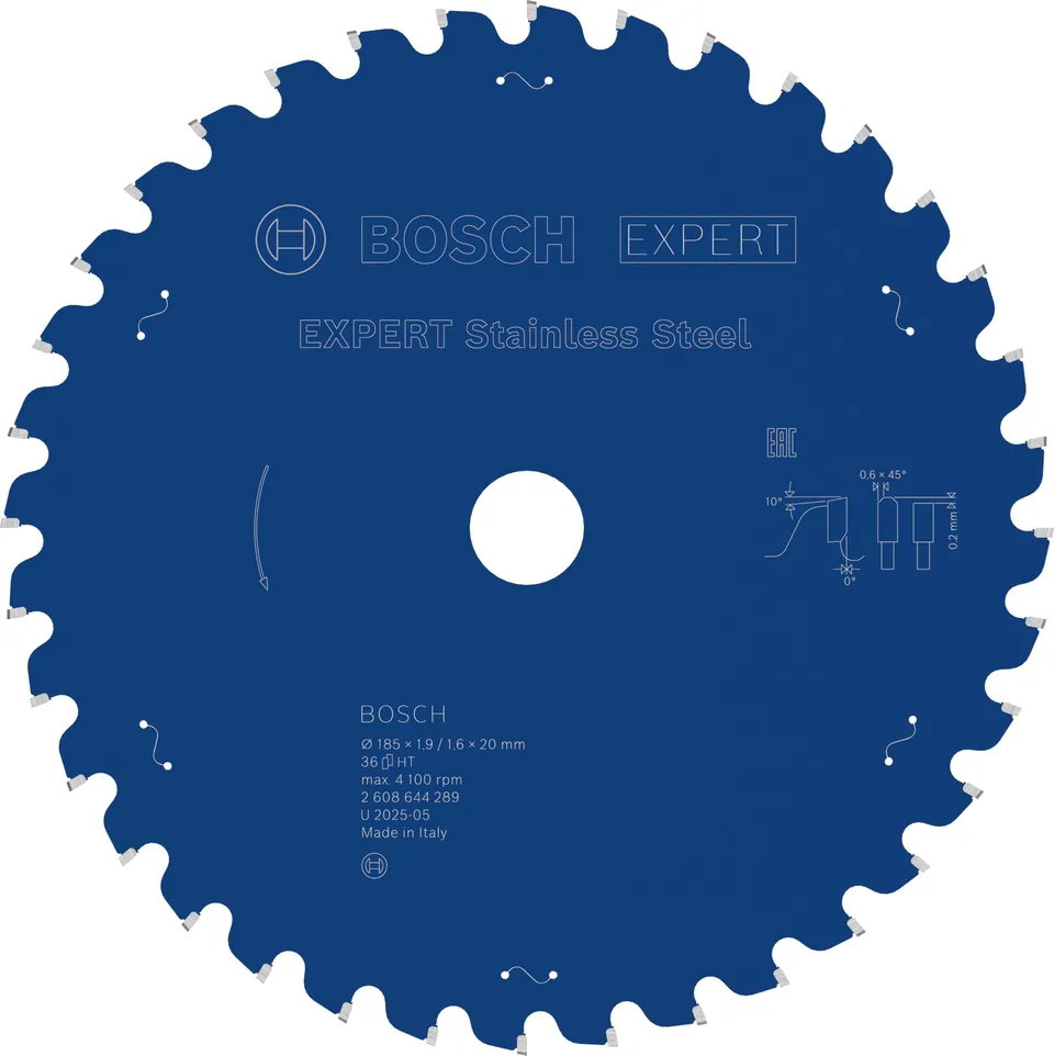 bosch-expert-stainless-steel-kreiss-geblatt-185-1-9-1-6-20-mm-z36-carbide-s-gebl image 1