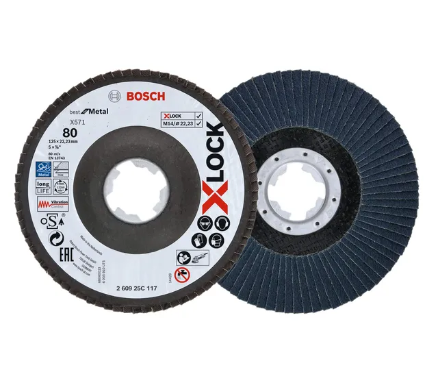 bosch-professional-f-cherschleifscheibe-x-lock-abgewinkelt-125-mm-k-rnung-k80-bo image 1