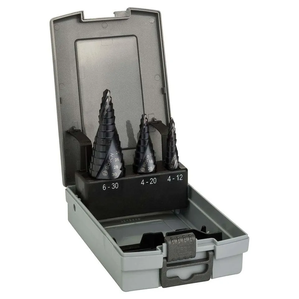 bosch-accessories-professional-stufenbohrer-set-hss-altin-3-teilig-4-12-4-20-6-3 image 1