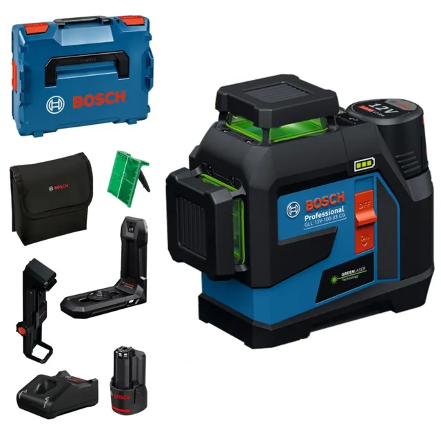 bosch-professional-gll-12v-100-33-cg-linienlaser-mit-3x-360-gr-nen-laserlinien-a image 1