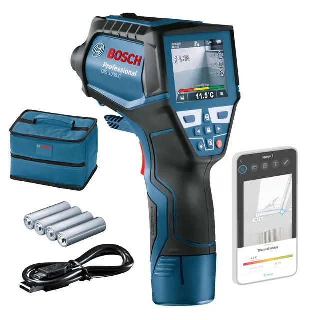 bosch-professional-gis-1000-c-thermaldetektor-infrarot-thermometer-mit-kamera-40 image 1