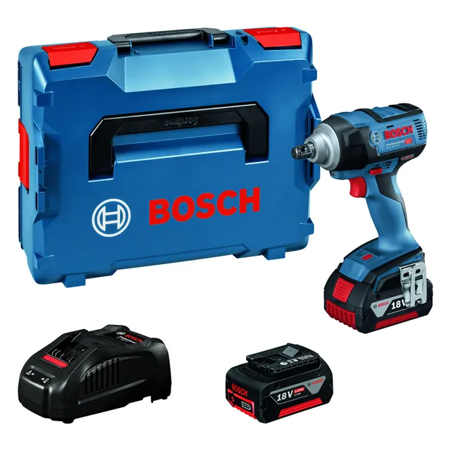 bosch-professional-akku-drehschlagschrauber-gds-18v-300-set-brushless-300-nm-kla image 1