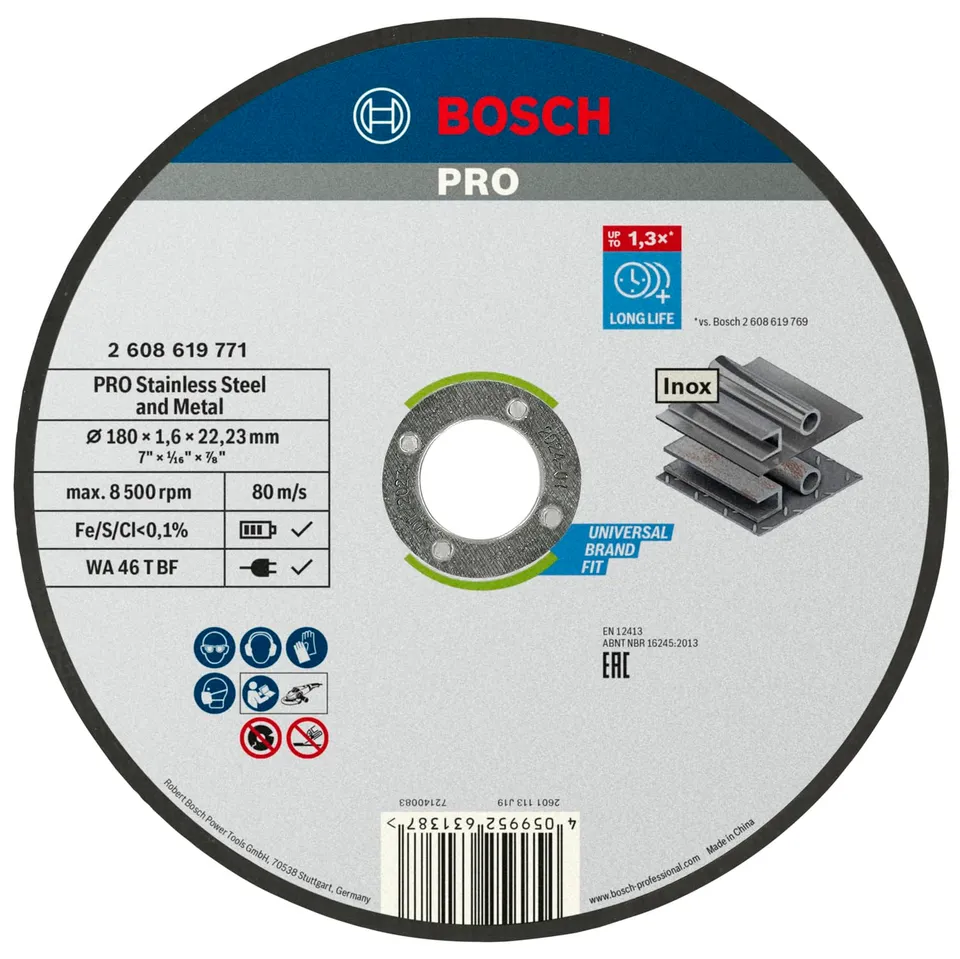 bosch-trennscheibe-2-608-619-771-f-r-winkelschleifer-1-6-mm-original-bosch-profe image 1