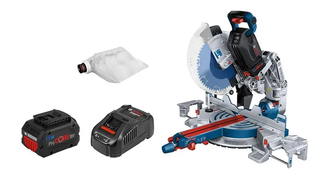 bosch-professional-18v-biturbo-akku-kapp-und-gehrungss-ge-gcm-18v-305-gdc-inkl-2 image 1