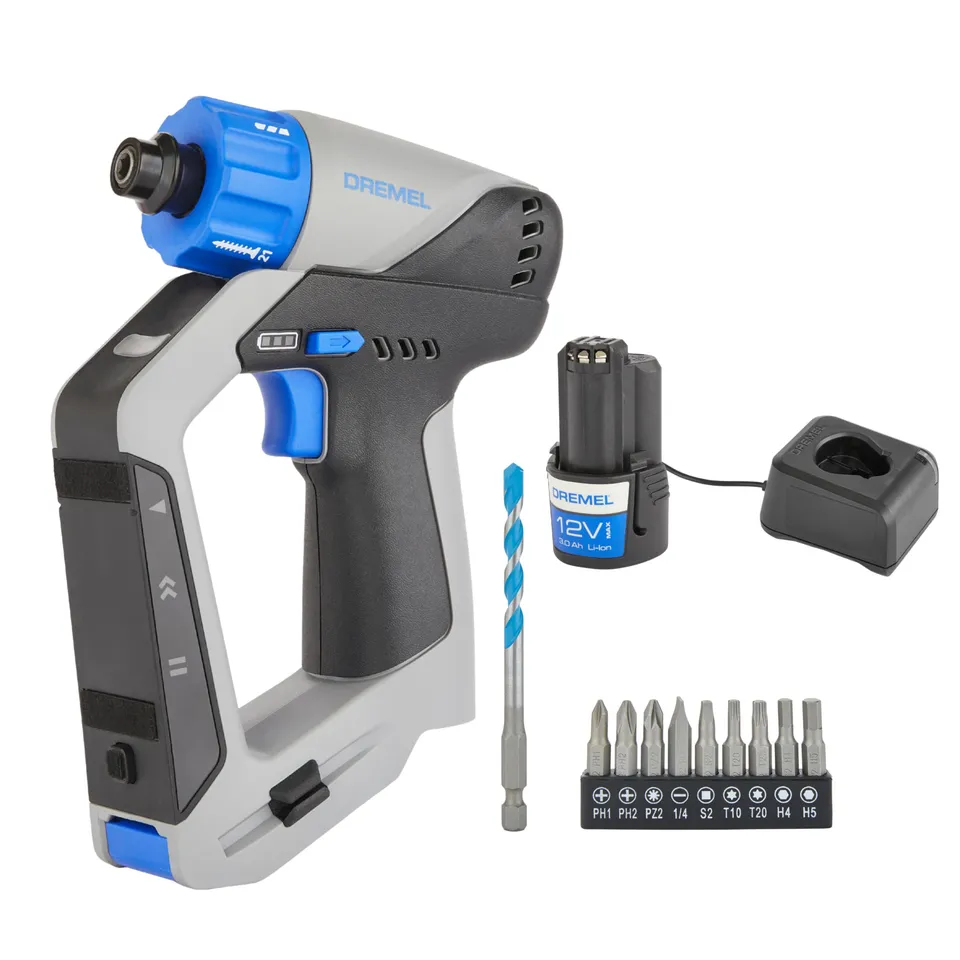 dremel-blueprint-12v-3-in-1-akku-bohrschrauber-set-mit-ortungsger-t-abnehmbarem- image 1