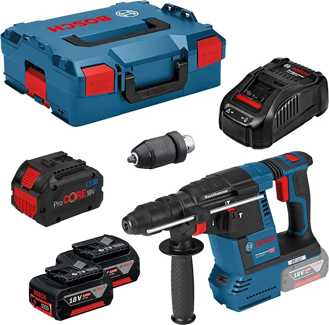 bosch-professional-gbh-18v-26f-akku-bohrhammer-sds-plus-mit-procore18v-8ah-akku- image 1