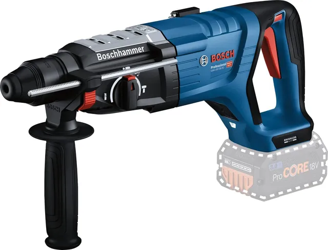 bosch-professional-gbh-18v-28-dc-akku-bohrhammer-mit-d-griff-18v-system-b-rstenl image 1