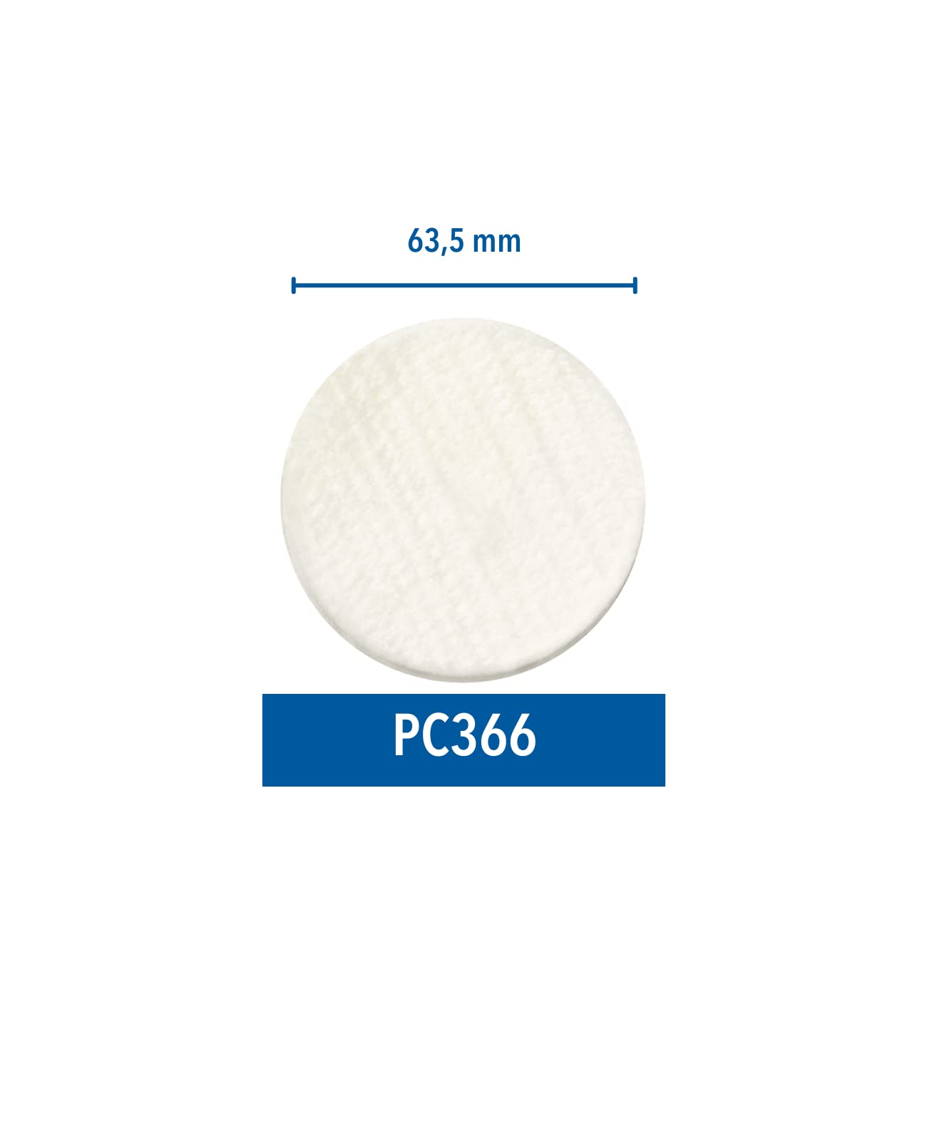 dremel-pc366-versa-multipack-polierpads-3x-sanfte-reinigungs-und-polierpads-mit- image 2