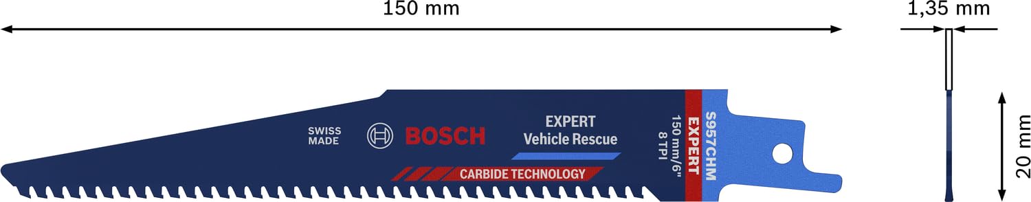 bosch-professional-expert-vehicle-rescue-s-957-chm-s-bels-geblatt-150-mm-carbide image 3
