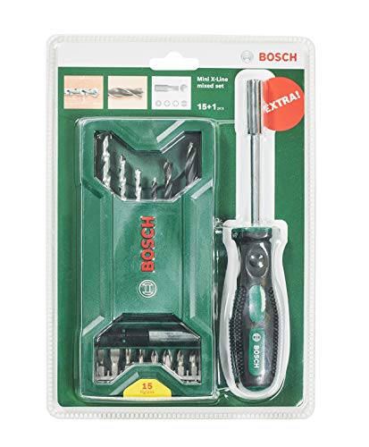 bosch-home-and-garden-mini-x-line-15-1-tlg-mixed-set-mit-schraubendreher-bohrer- image 8