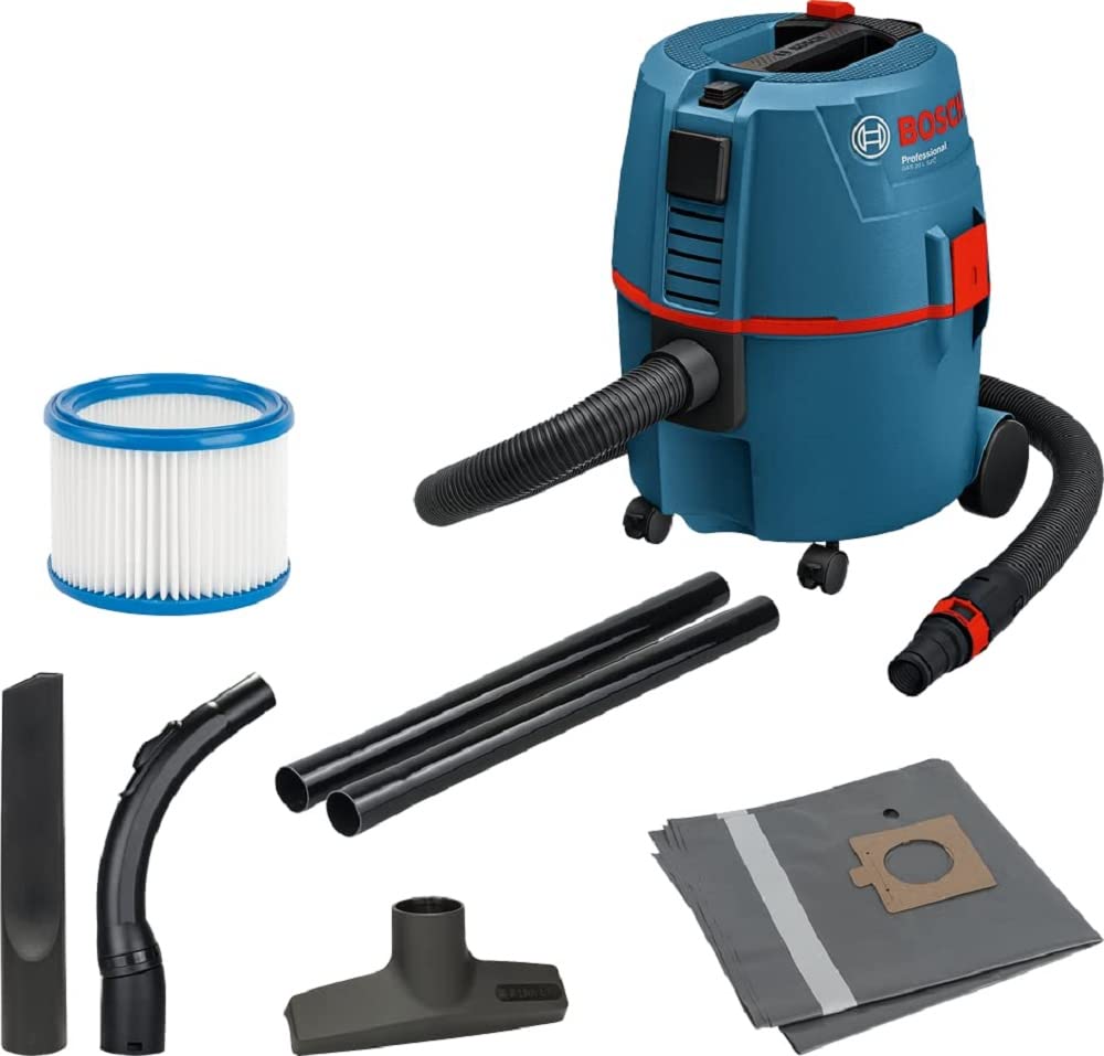bosch-professional-nass-trockensauger-gas-20-l-sfc-1-200-w-semi-automatische-fil image 1