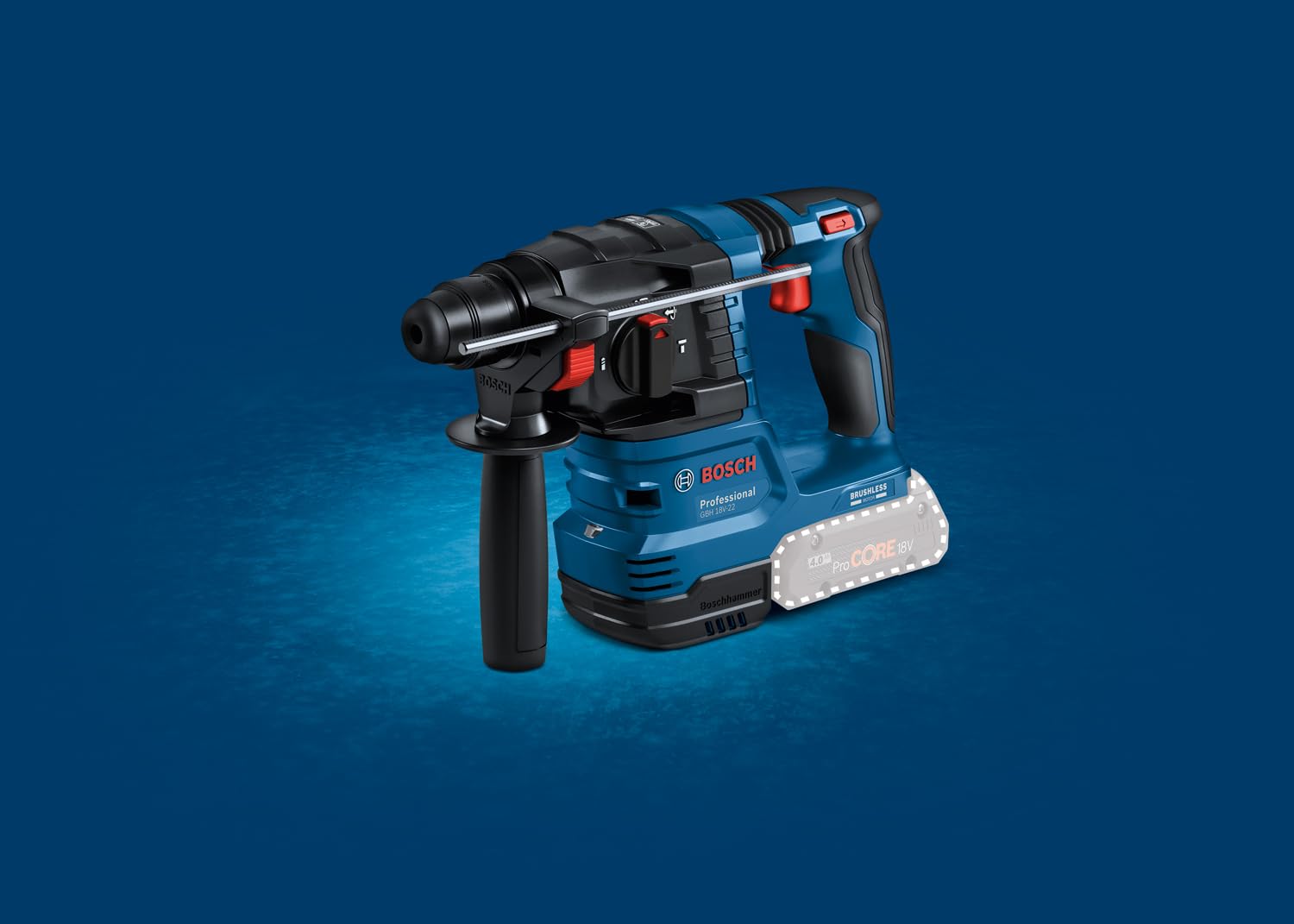 bosch-professional-18v-system-akku-bohrhammer-gbh-18v-22-sds-plus-inkl-1x-4-0-ah image 3