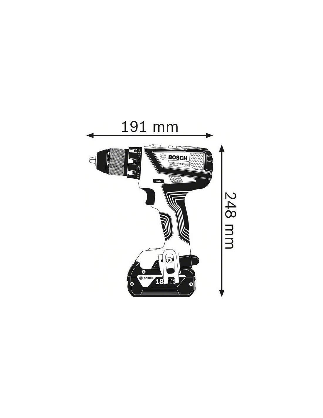 bosch-professional-18v-system-kombo-set-akku-bohrschrauber-gsr-18v-28-drehschlag image 4