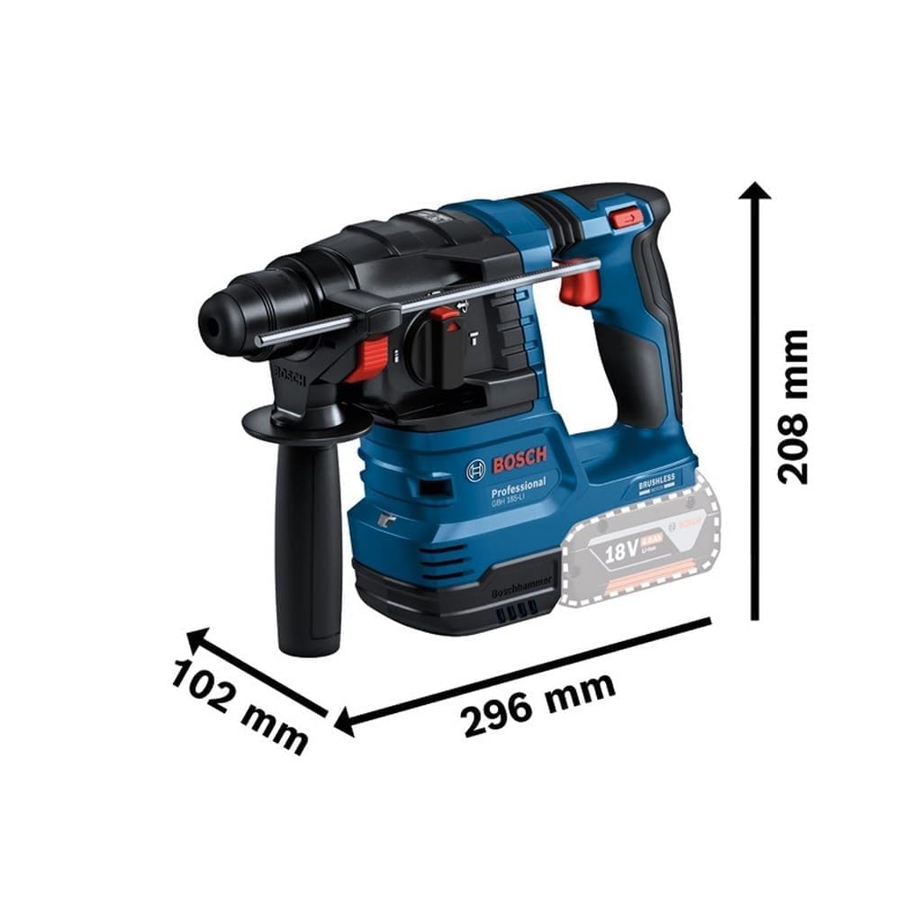 bosch-professional-18v-system-akku-bohrhammer-gbh-18v-22-sds-plus-kickback-contr image 2
