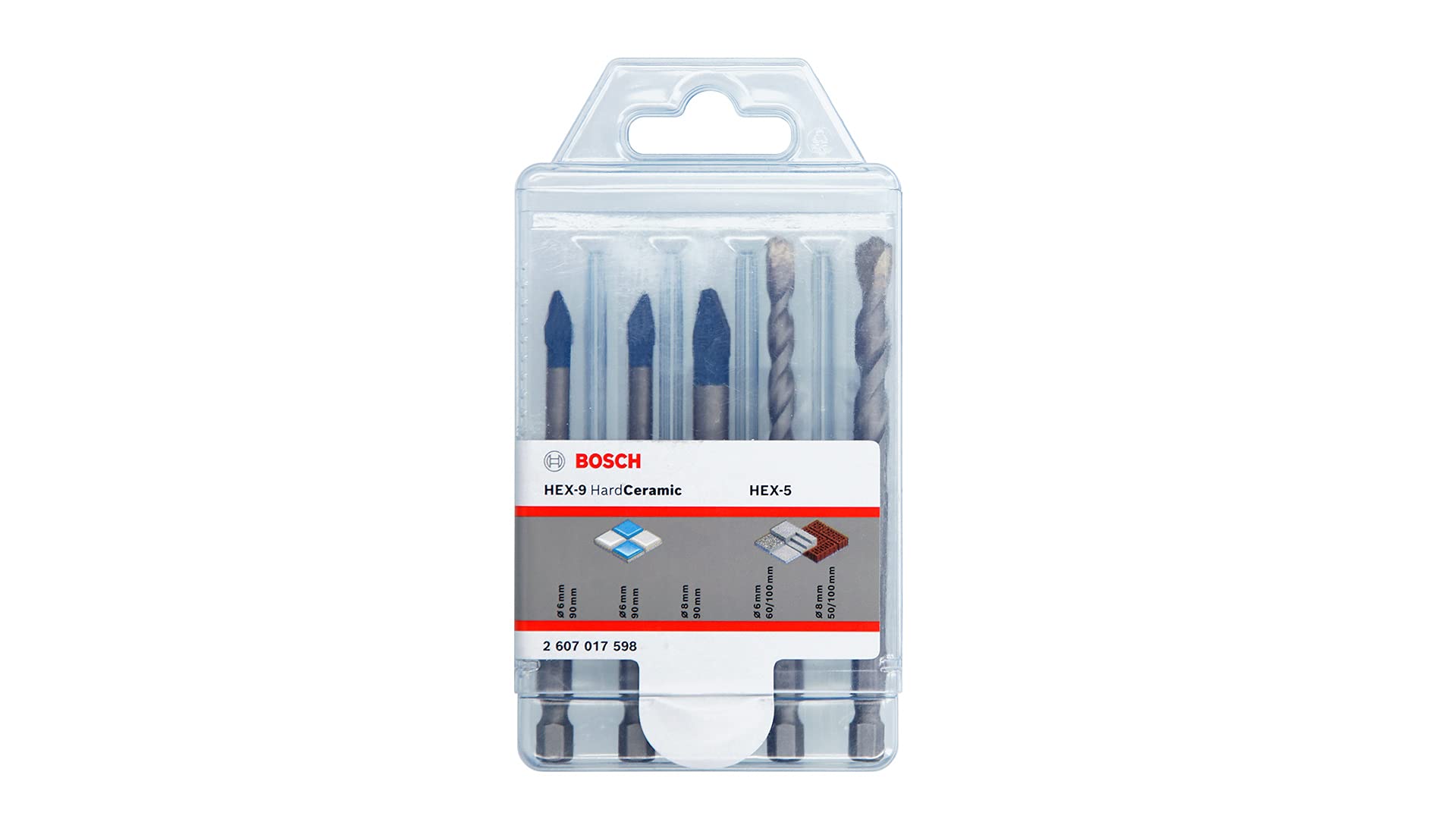 bosch-5-tlg-hex-9-hardceramic-hex-5-bohrer-set-6-8-mm-f-r-harte-fliesen-keramik- image 1